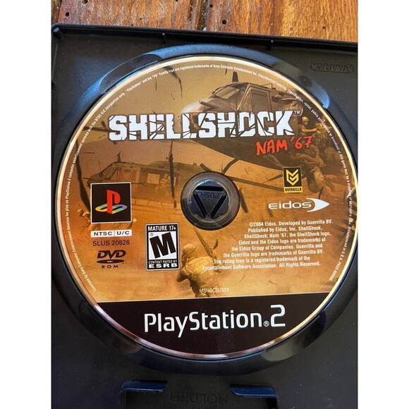 PlayStation 2 Shellshock Nam '67 Video Game. Not in original Case - Picture 1 of 2